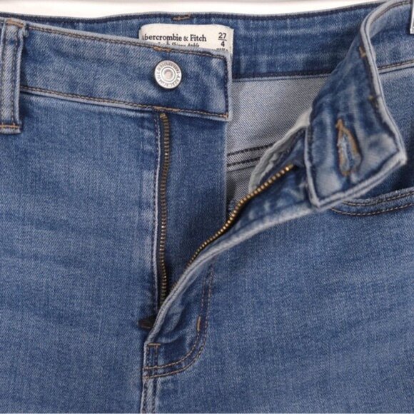 Abercrombie & Fitch The Super Skinny Ankle High Rise Jeans Size 27/4 Women’s - Picture 8 of 12